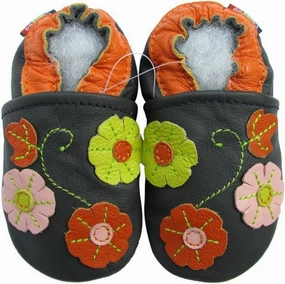 Shock absorption tech Shock Diffusion 3 Flowers Leaf Dark Blue up to 6 Years Old