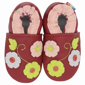 3 Flowers Leaf Dark Red up to 8 Years Old Layered Look