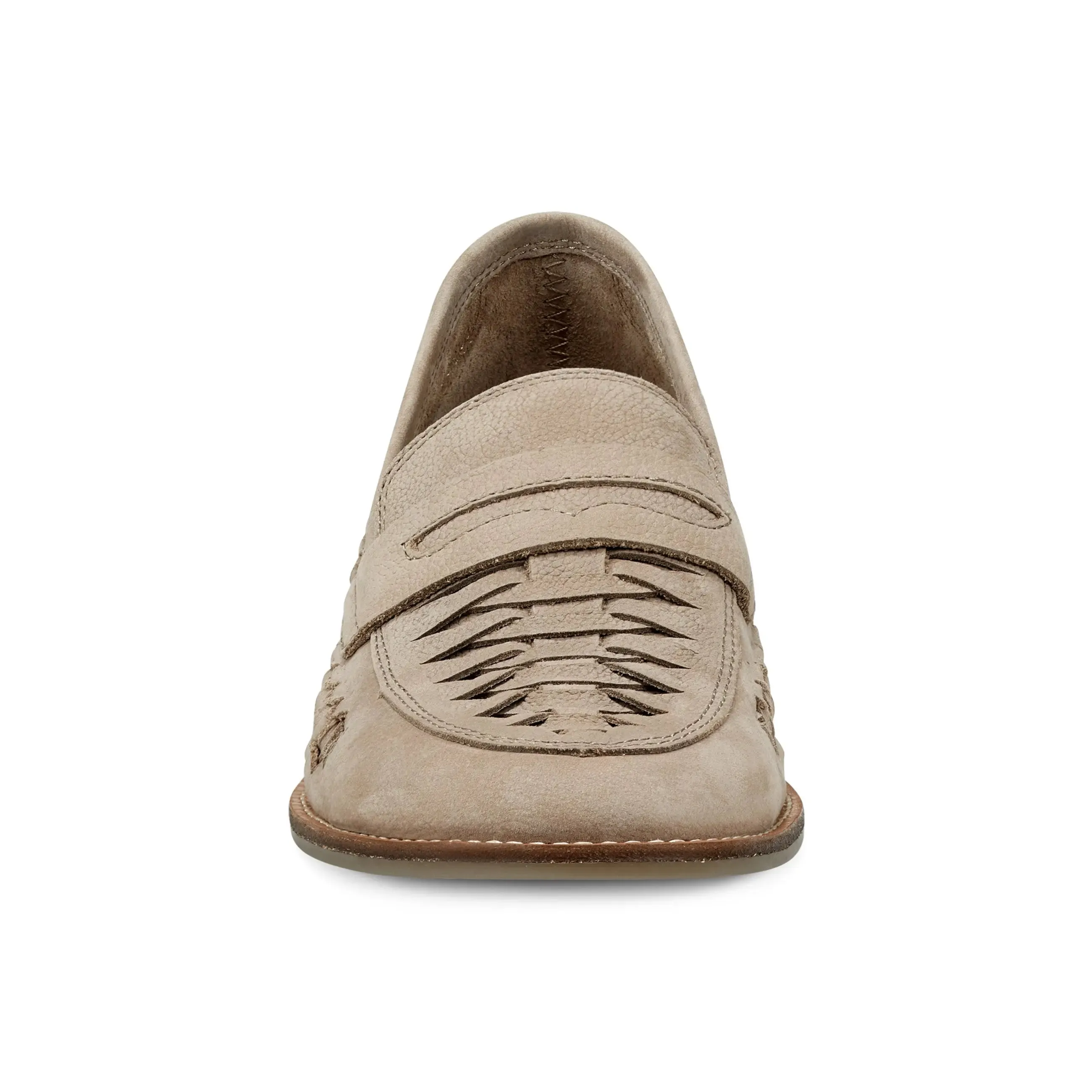 Ella Round Toe Slip-on Casual Flat Loafers Lightweight Reinforced Heel