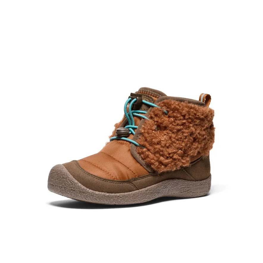 Big Kids' Howser II Waterproof Chukka  |  Roasted Pecan/Dark Earth trekking Cold Snap Boots