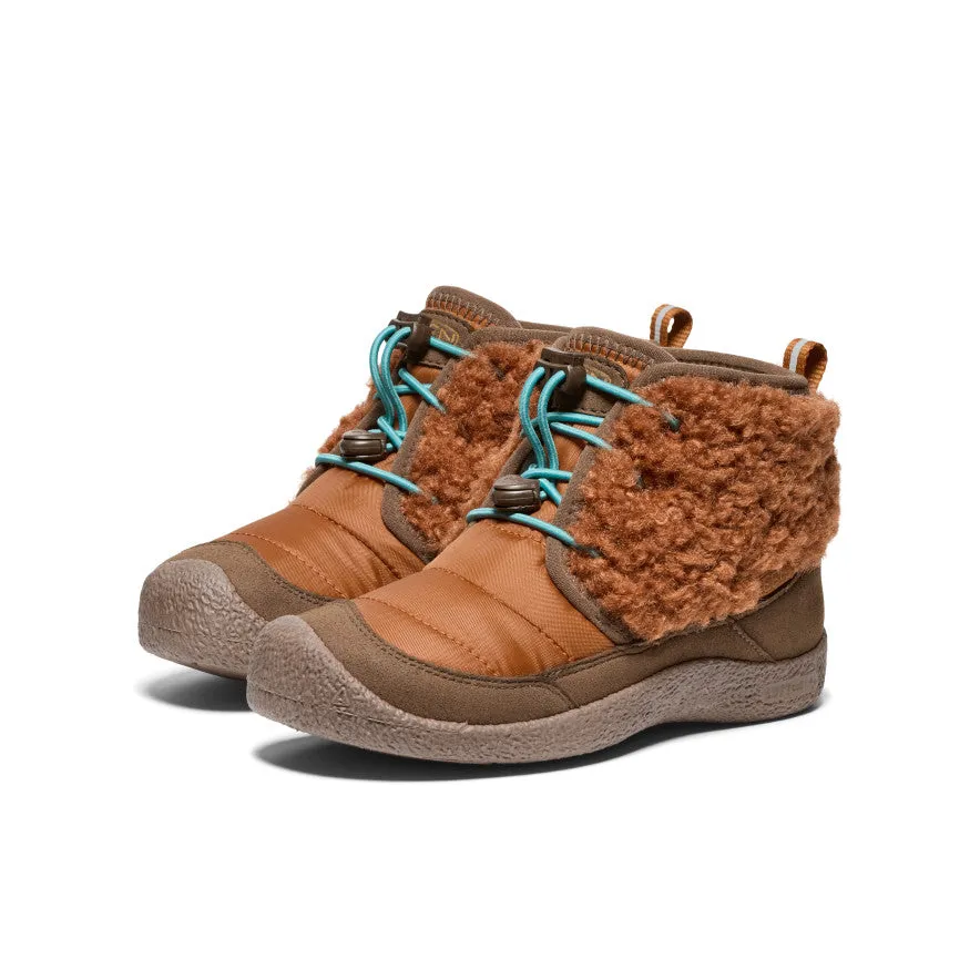 Winter Walks Cold Safe Big Kids' Howser II Waterproof Chukka  |  Roasted Pecan/Dark Earth