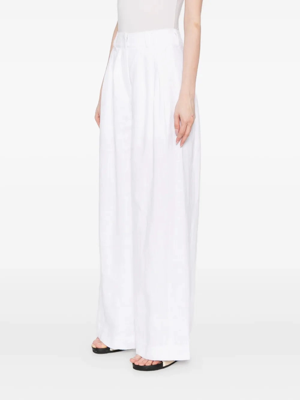 Parker Trouser in Ivory Brunch Fit