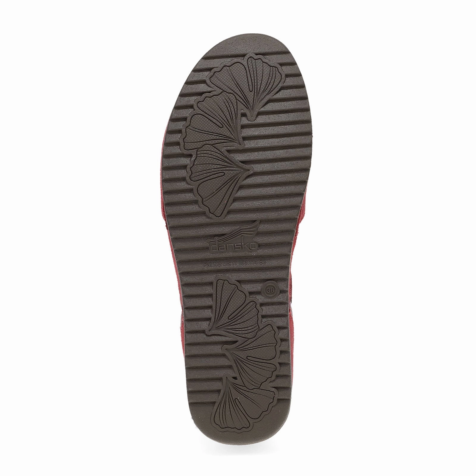 Dansko Mae Slip On (Women) - Red Burnished Suede Gender Free Light and breezy summer dress