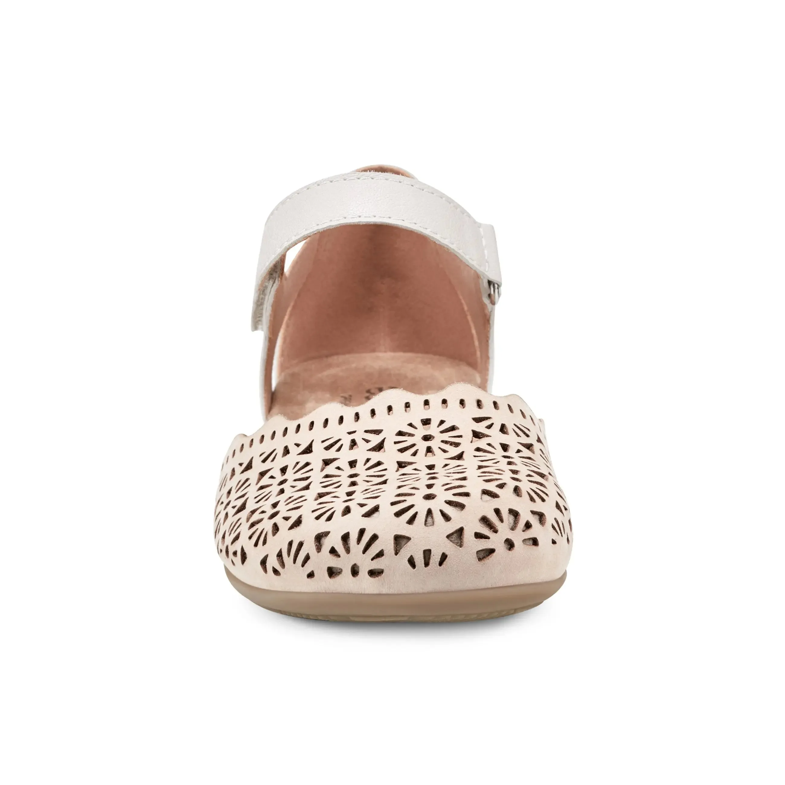All-Purpose Wear All-weather chic Bronnie Casual Slip-On Perforated Sandals