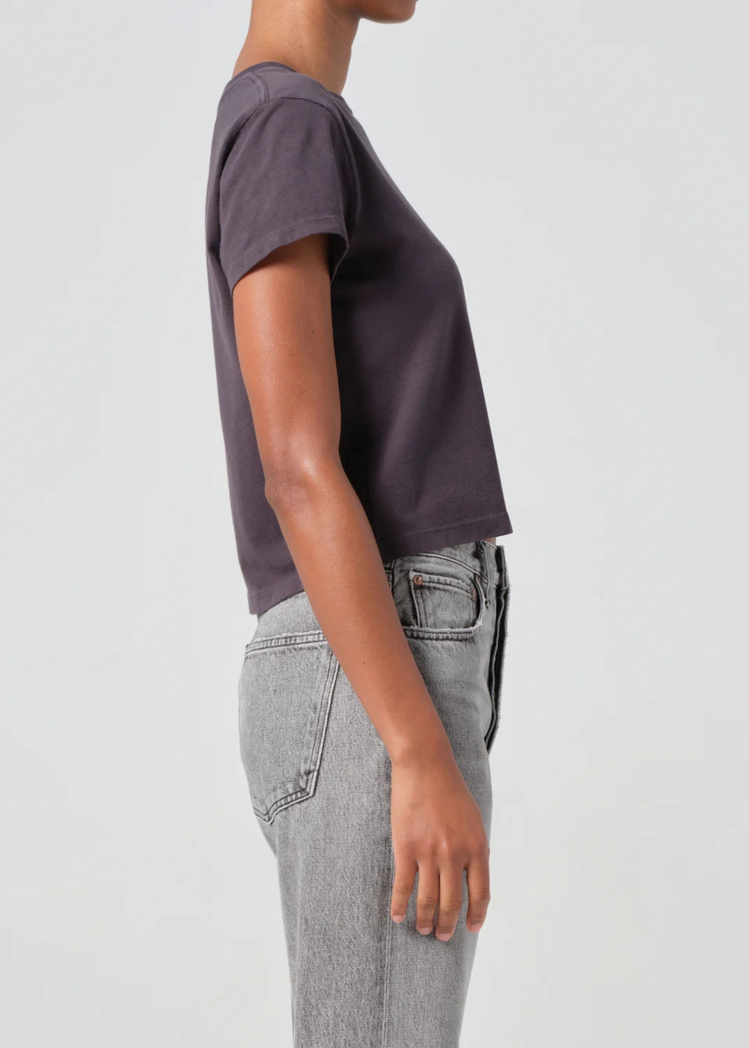 Adine Shrunken Tee in Shade Boss Vibe TensionAdjustedWaistband