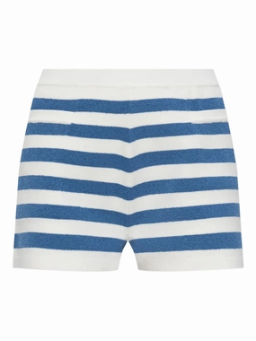 Ari Short in Blue Stripe Muse Edge