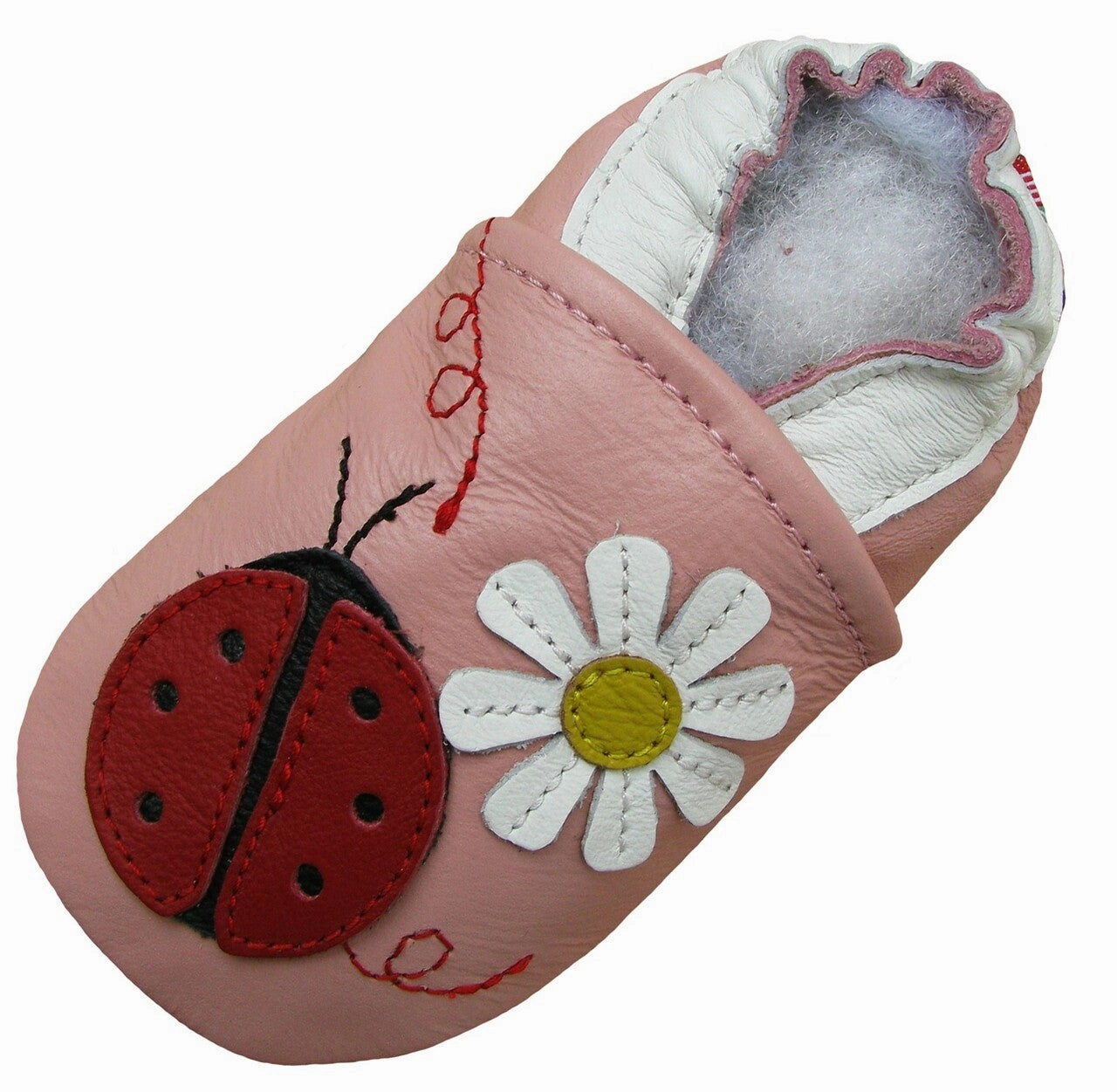ladybug flower pink outdoor up to 4 Years Charming Anti Fatigue Footbed