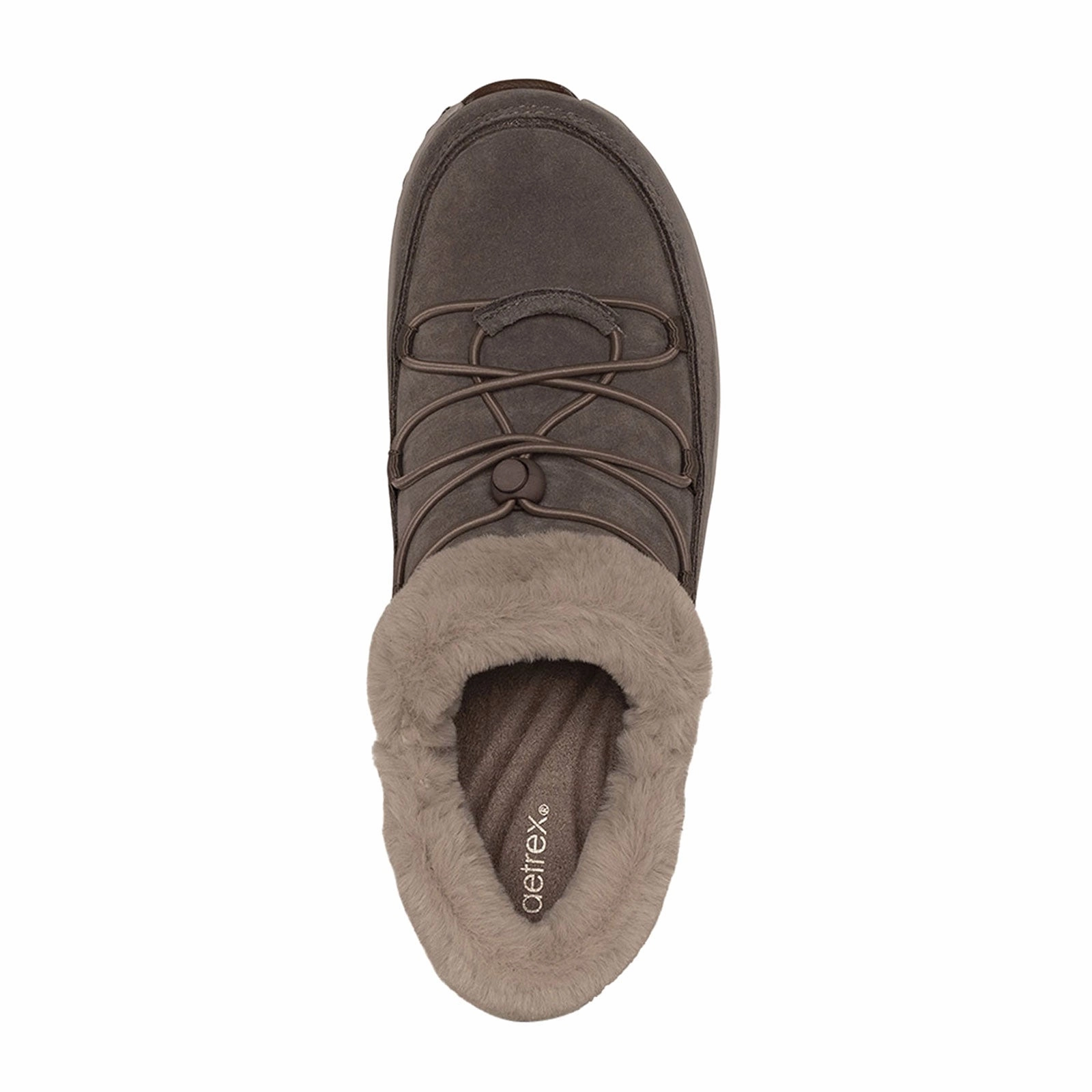 Night Appeal Sleek Outline Aetrex Chrissy Slip On (Women) - Beige Leather