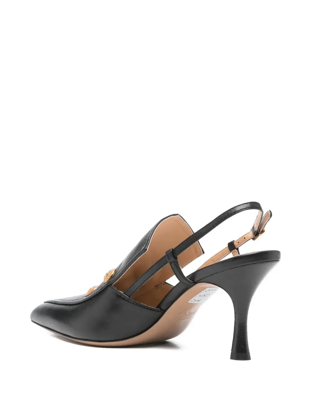 Agnes Slingback in Black Soft Touch Interior