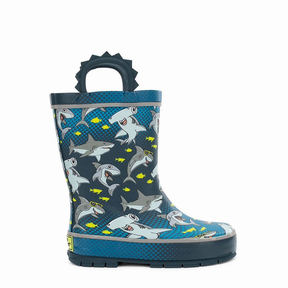 Children's Chiller Sharks Rain Boot 23108327P Anti Fatigue Technology