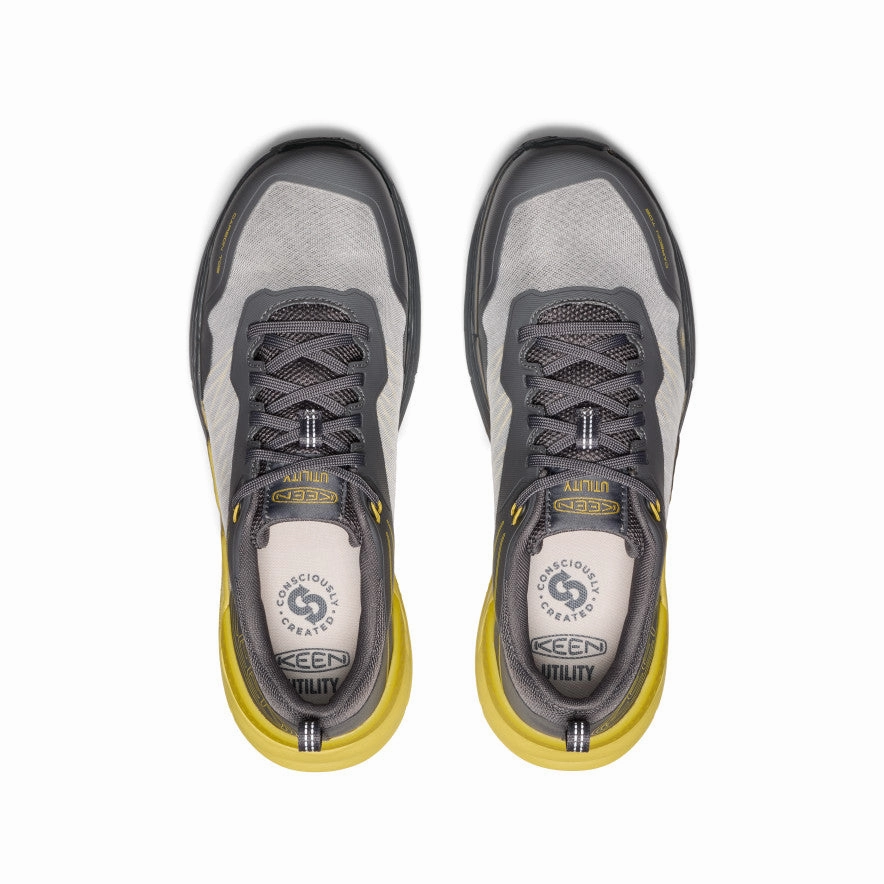 Men's Speedworks Work Sneaker (Carbon Toe)  |  Magnet/Black All terrain