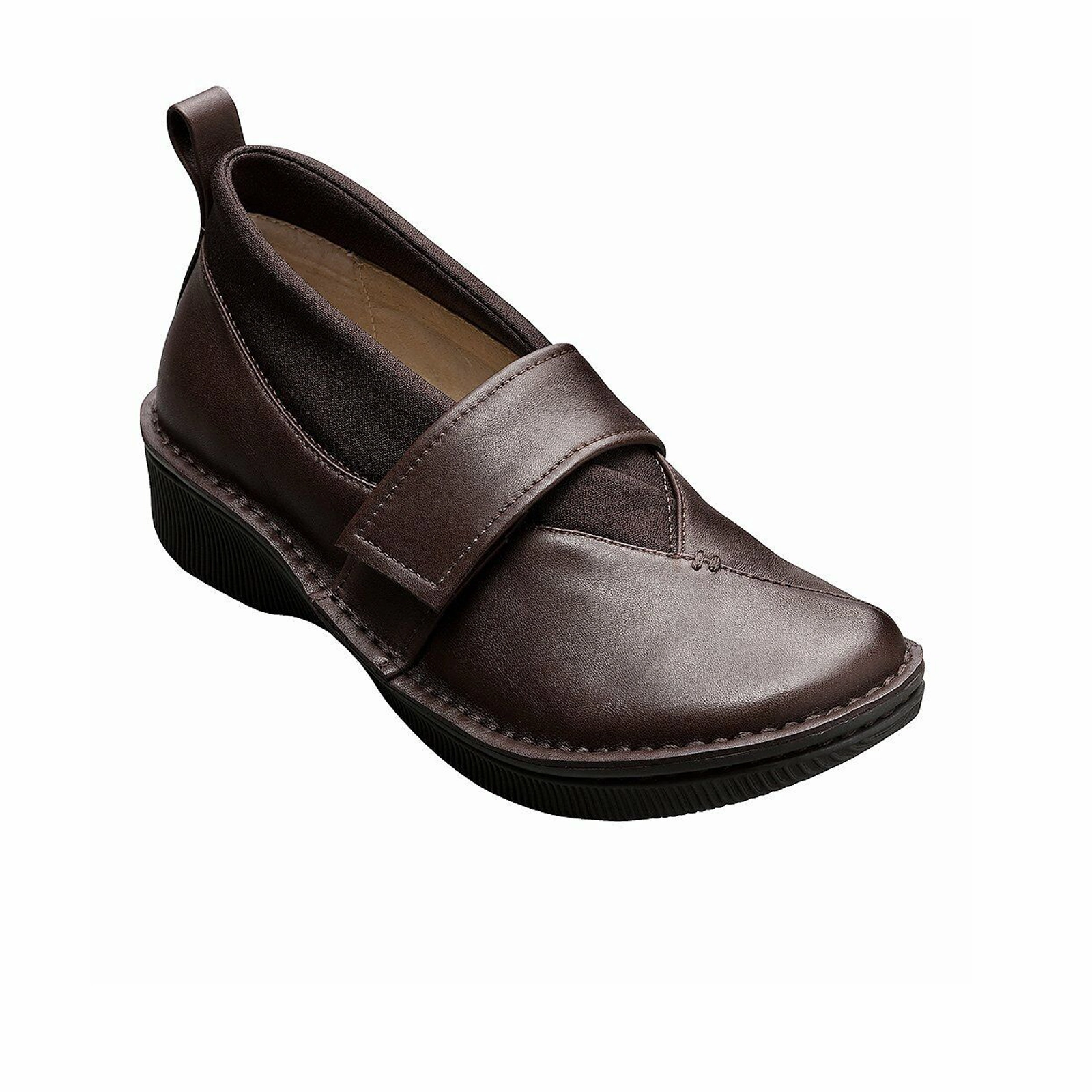 Akaishi Obi Slip On (Women) - Brown Romantic Hour
