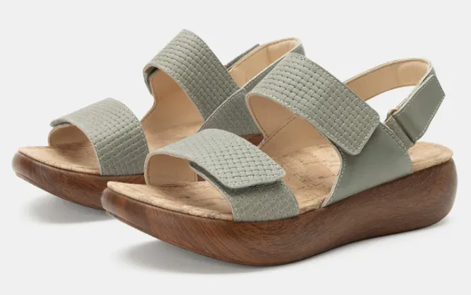 ALEGRIA BAILEE WOVEN - SAGE Upgraded cushioning