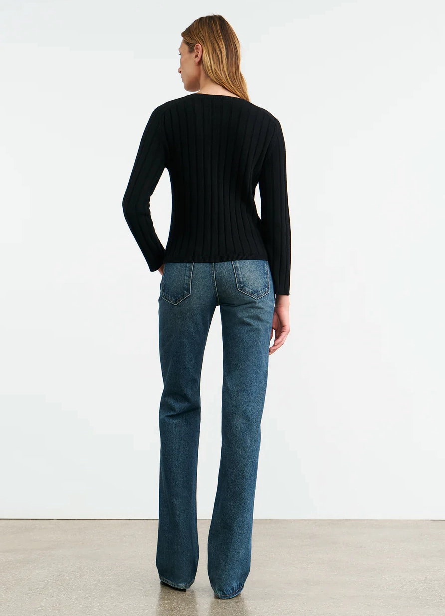 Fairy Touch Alise Sweater in Black