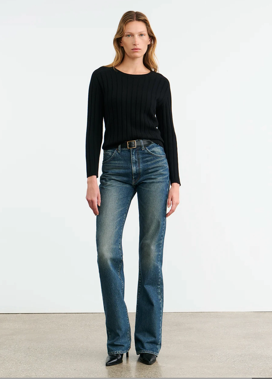 Quiet Charm Alise Sweater in Black