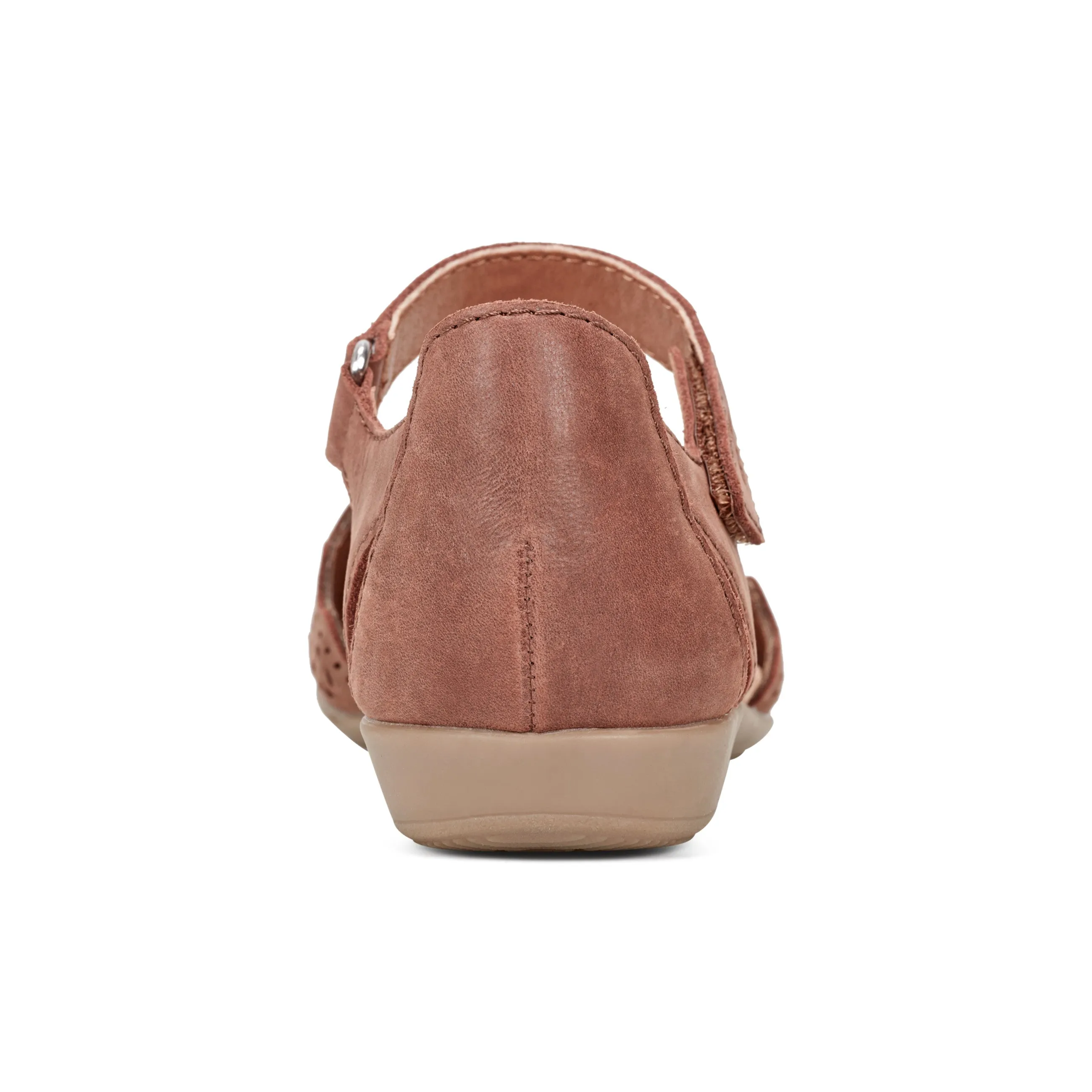 satisfying Stretchy Material Bronnie Casual Slip-On Perforated Sandals