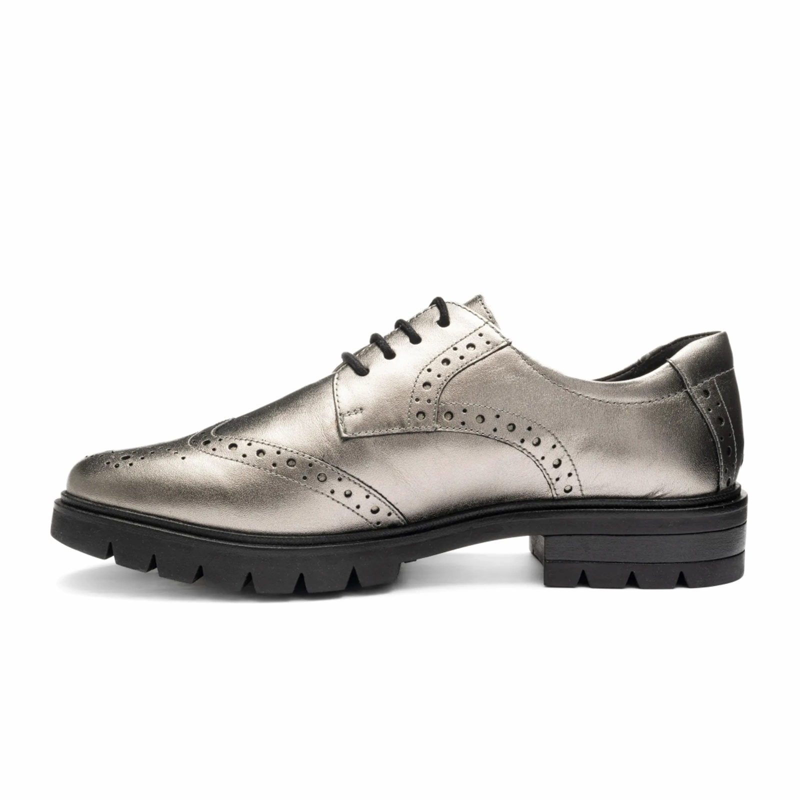 Ara Clementine Oxford (Women) - Cashmere Metallic Calf Fall Mood