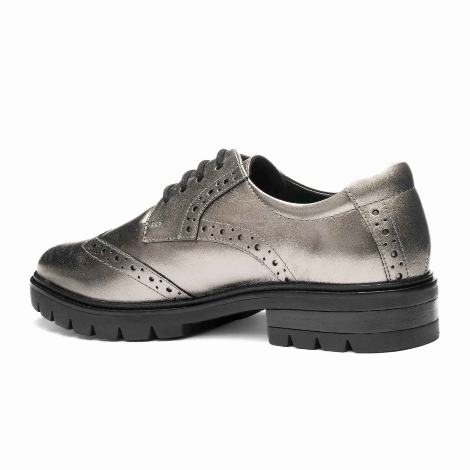 Ara Clementine Oxford (Women) - Cashmere Metallic Calf AntiPillTreatment