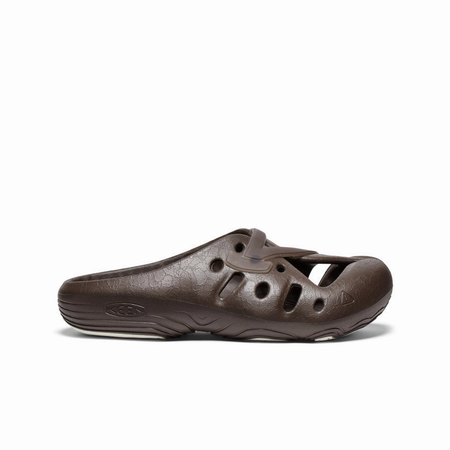 All Gender Yogeez Clog x Pilgrim Surf   Supply  |  Chocolate Brown/Whisper White Slip In Walk Fit