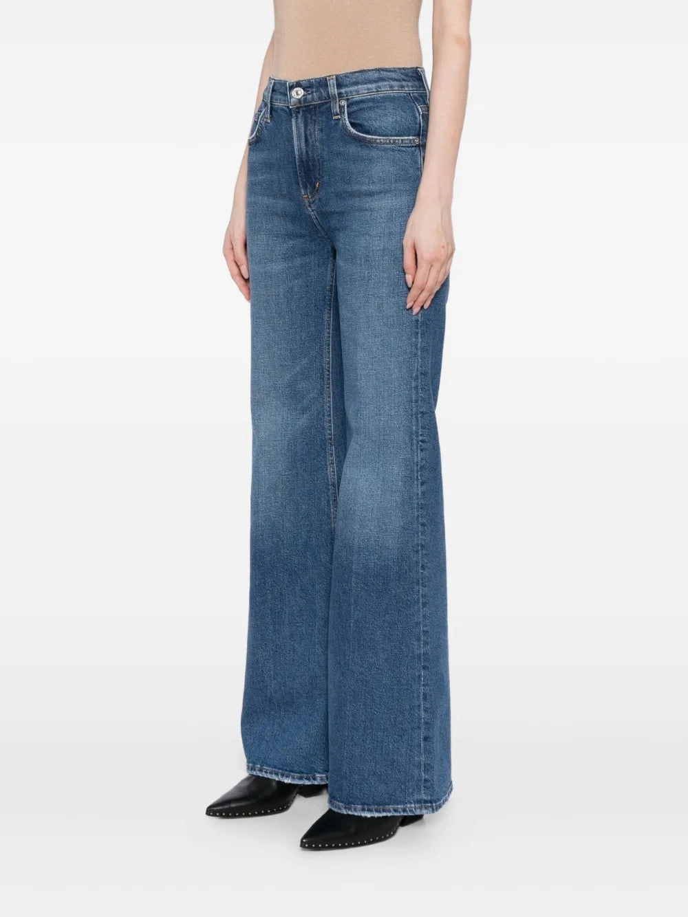 Kimberly 70's Flare in Cruise Green Soul Winter Essential