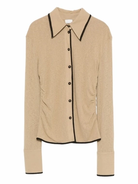 Idana Shirt in Sand OdorResistant Fabric