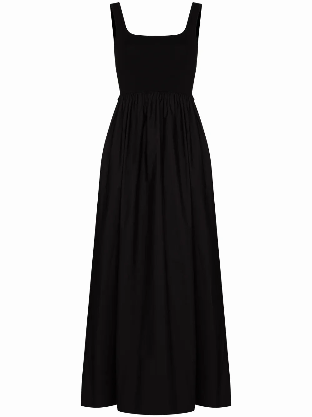 Knit and Cotton Dress in Black Bead Soul Practical Shorts