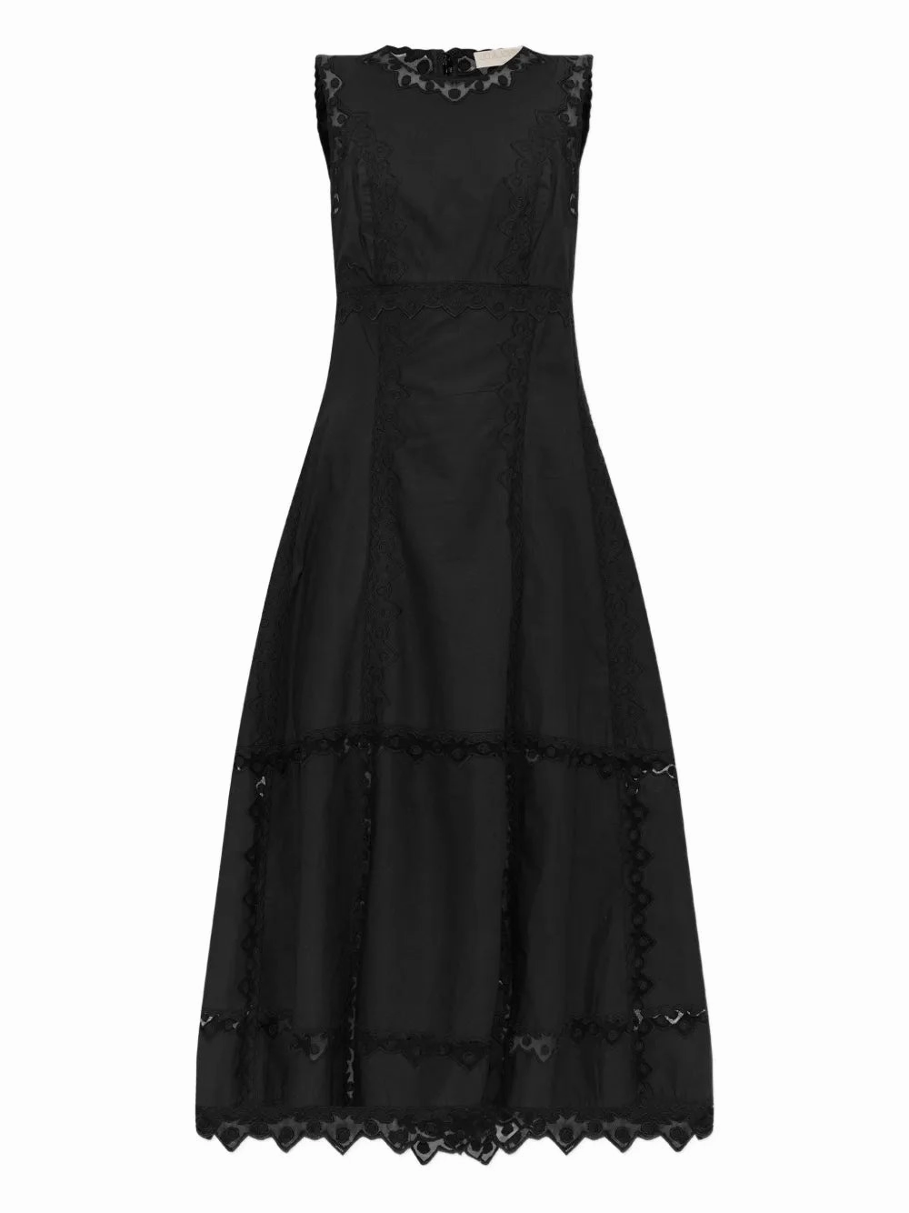 Anela Dress in Noir Tough Core Sunset Scene