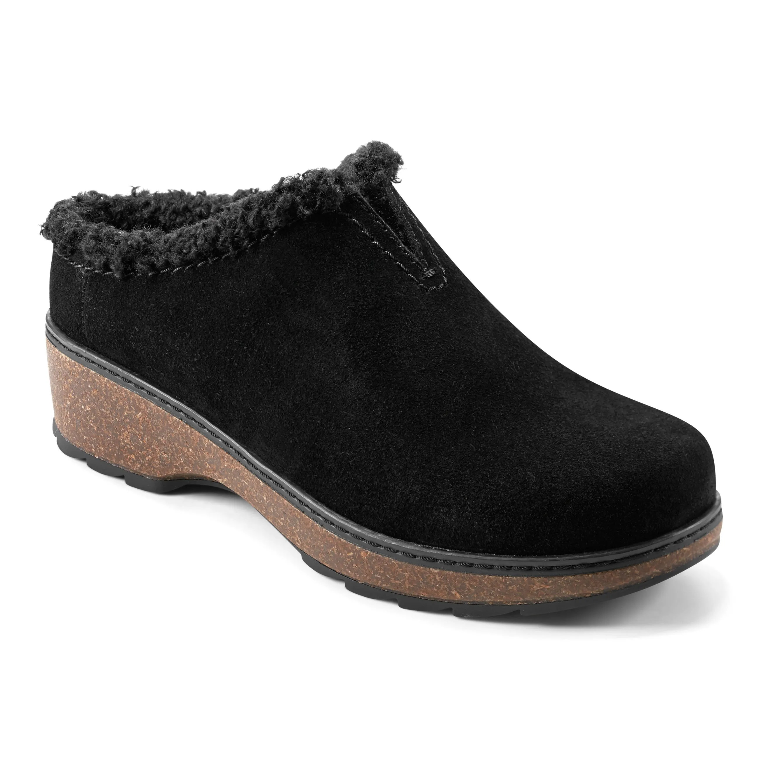 fall fashions Kolia Round Toe Slip-on Casual Clogs