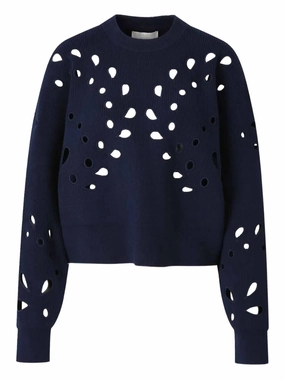 Luxury Touch Vanessa Pullover in Midnight