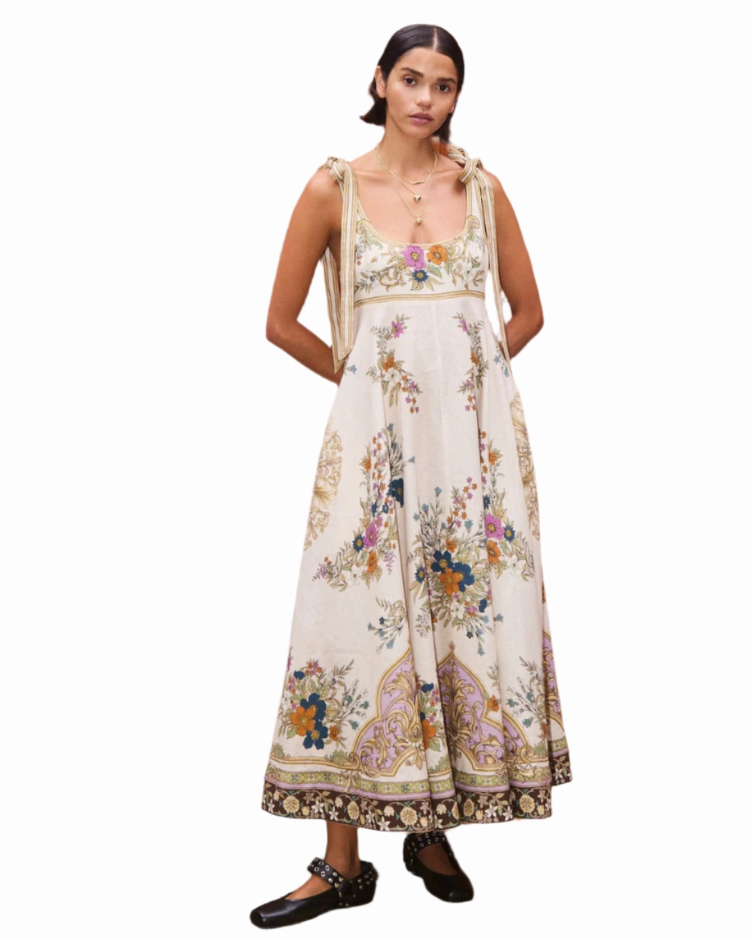 Antoinette Ballet Sundress in Cream Data Mode