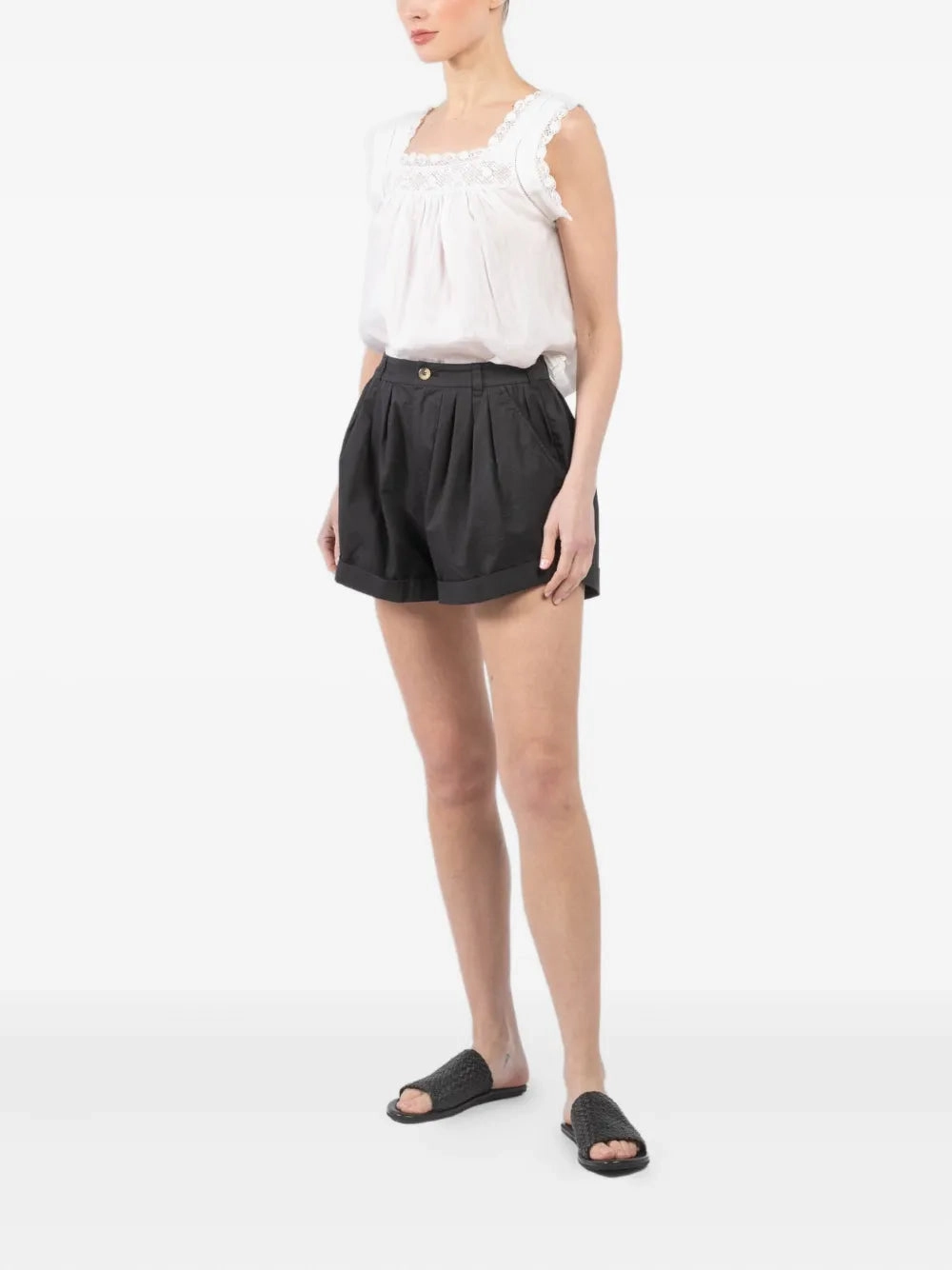 Aphra Top in Salt LowProfile Push Edge