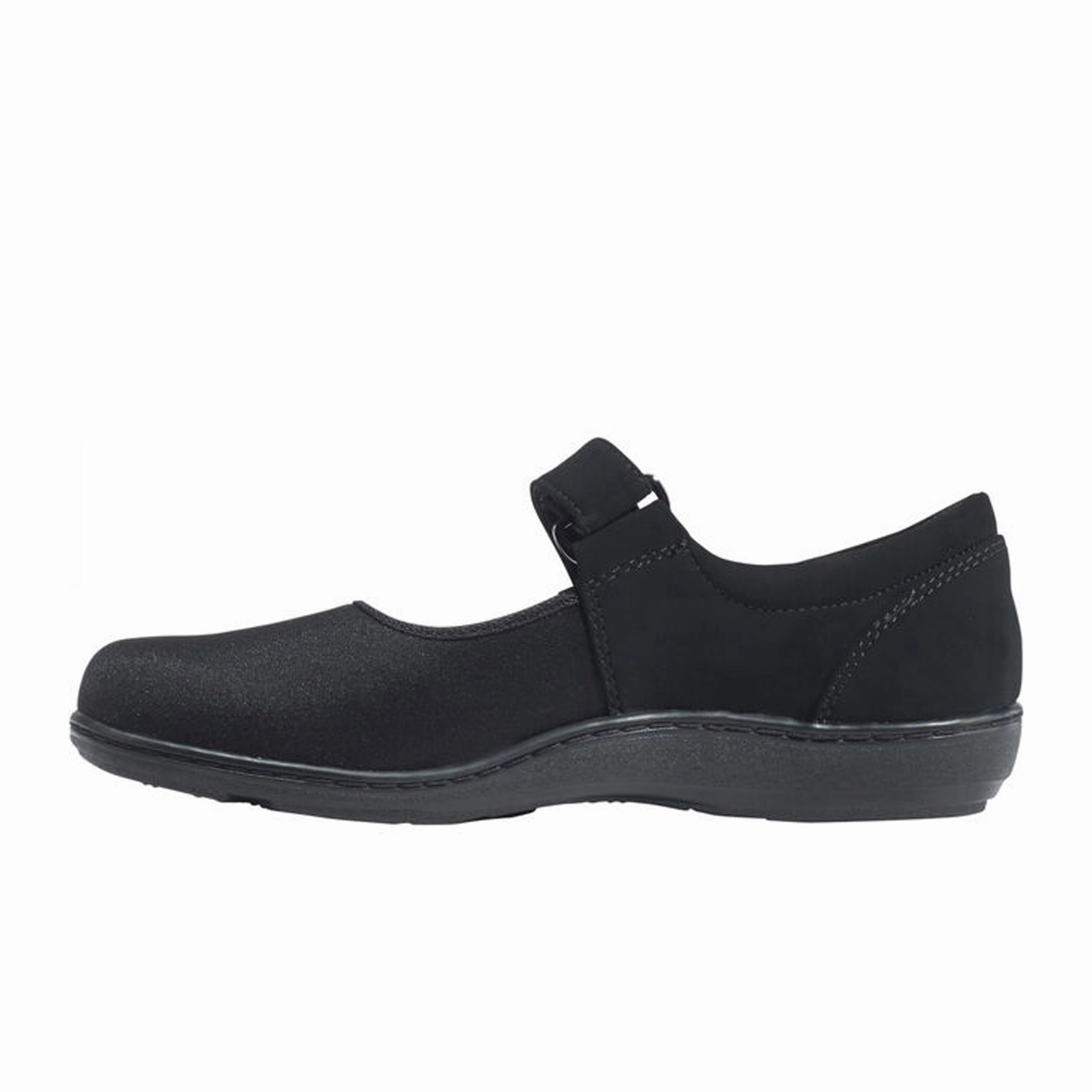 Aetrex Helen Mary Jane (Women) - Blackberry Statement Mood Rhinestone-Detail