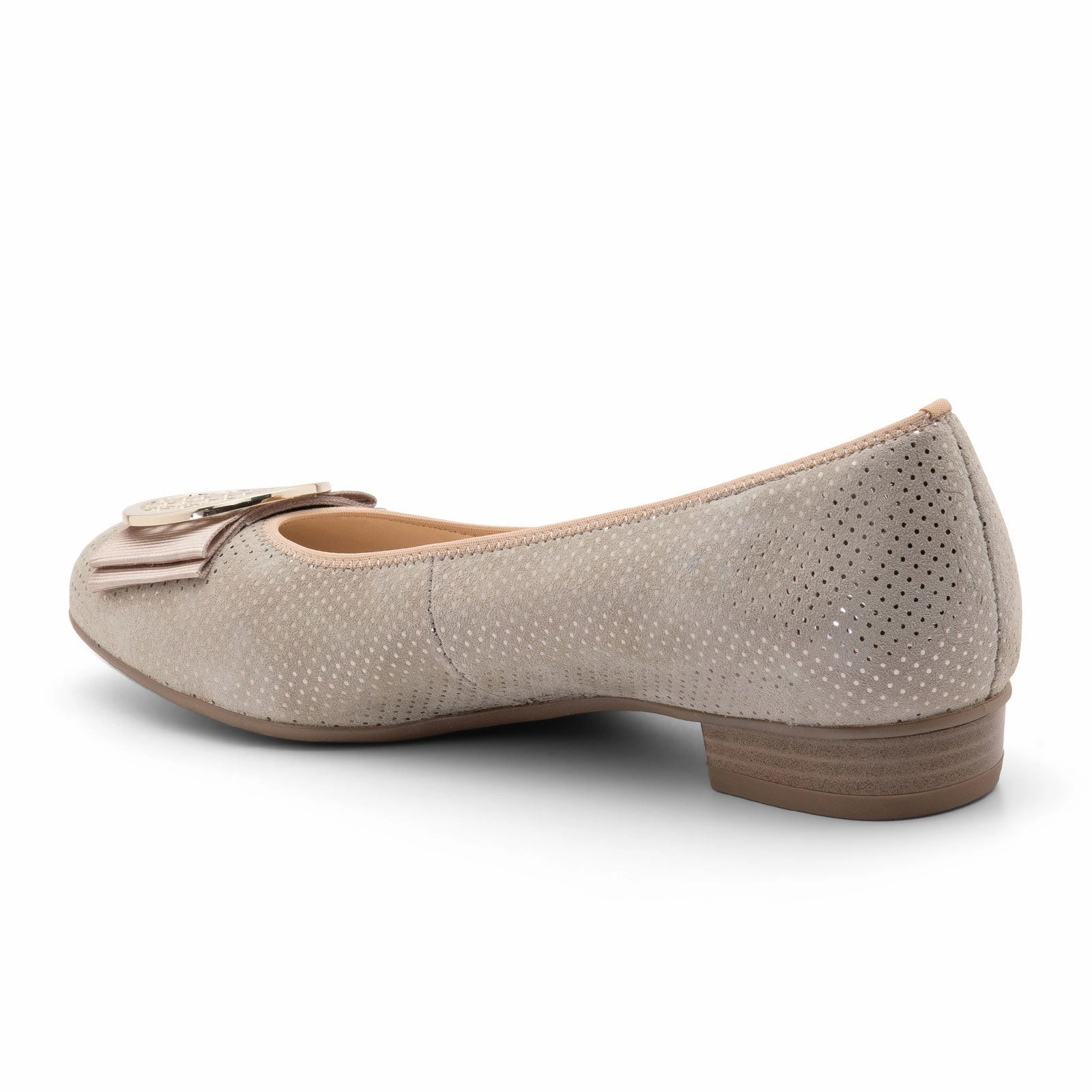Pastel Sky Ara Bambi Ballet Flat (Women) - Sand Puntikid