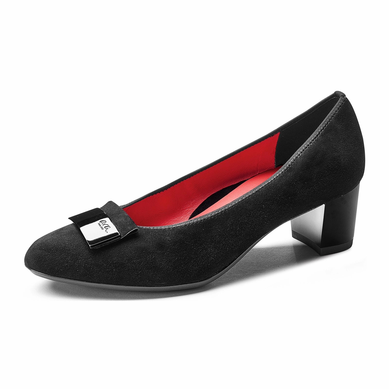 Ara Kai Pump (Women) - Black Bold Color Satin Layers