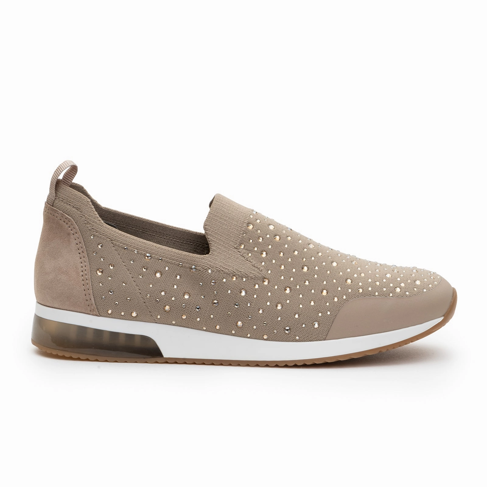 Ara Layton Slip On Sneaker (Women) - Sand with Stones Coral Soft UV-Resistant