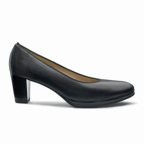 Weekend Edge Ara Ophelia Pump (Women) - Black Nappa Leather