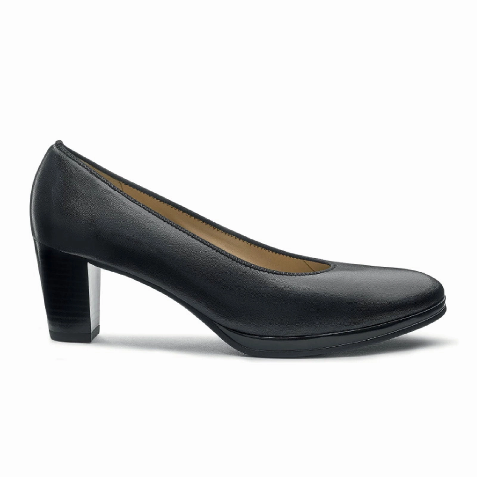 Ara Ophelia Pump (Women) - Black Nappa Leather Radiant Mood