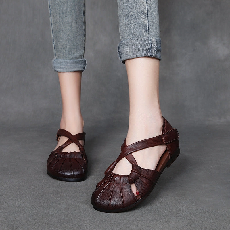 Women Casual Closed Toe Soft Sole Beach Sandals Optimal Flexibility