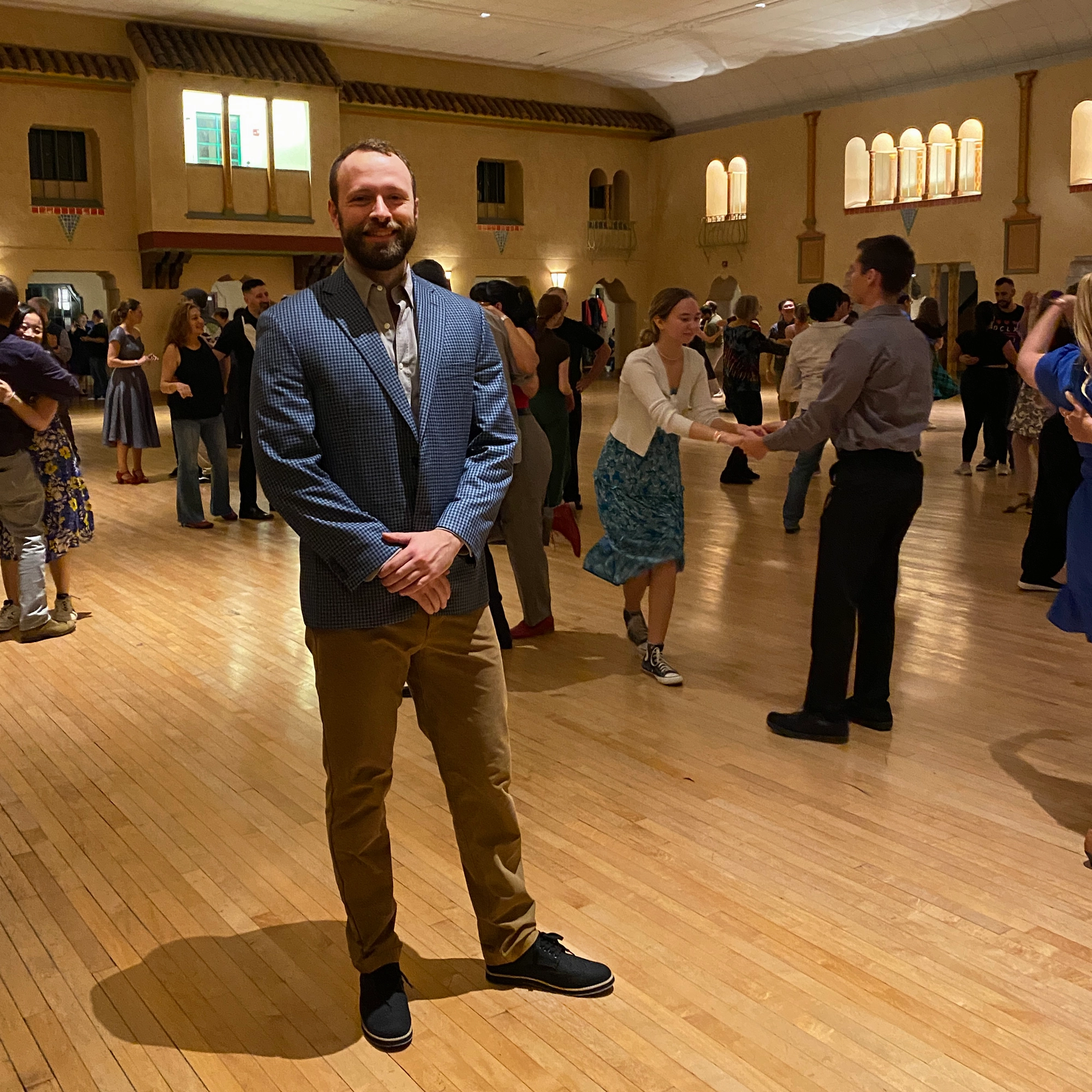 All-weather breathability Distinctive cushioning Aris Allen Men's Black Canvas Wingtip Feather Light Dance Shoes