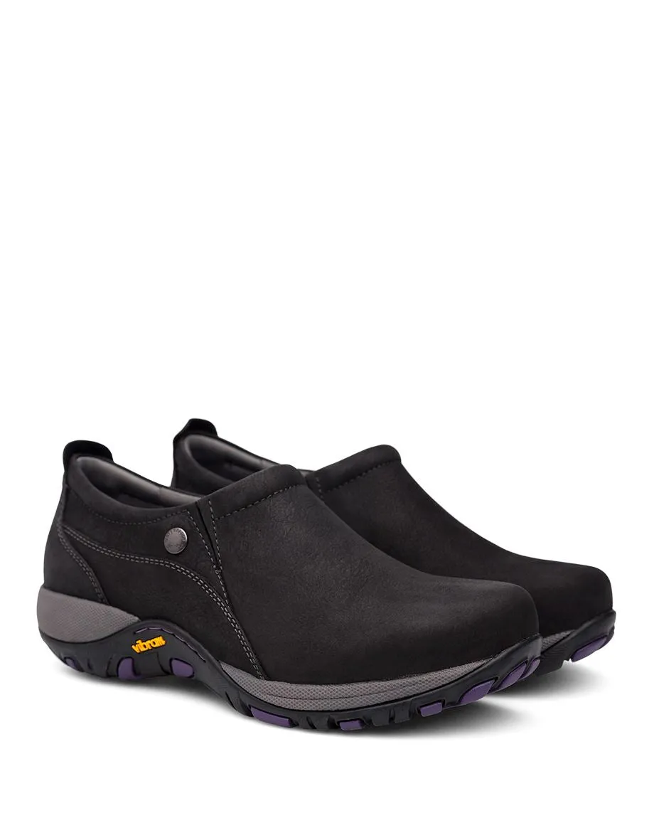 Tensile Strength Reinforcement Cone Heel DANSKO PATTI SLIP-ON - BLACK