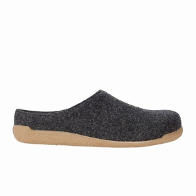 Sanita Lodge Slide Slipper (Unisex) - Charcoal/Charcoal Artistic Edge