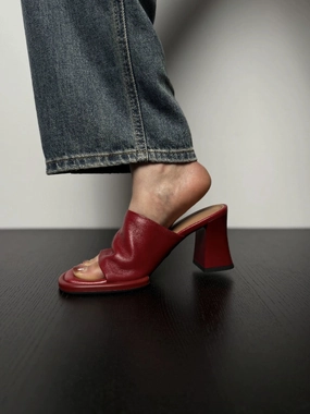 Summer Casual Sheepskin Leather Open Toe Soft Chunky Shoes Ergonomic Shape Ultra-soft fit