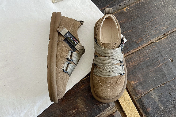 Babakud Women Spring Soft Sole Leisure Slip-On Shoes High Energy Return