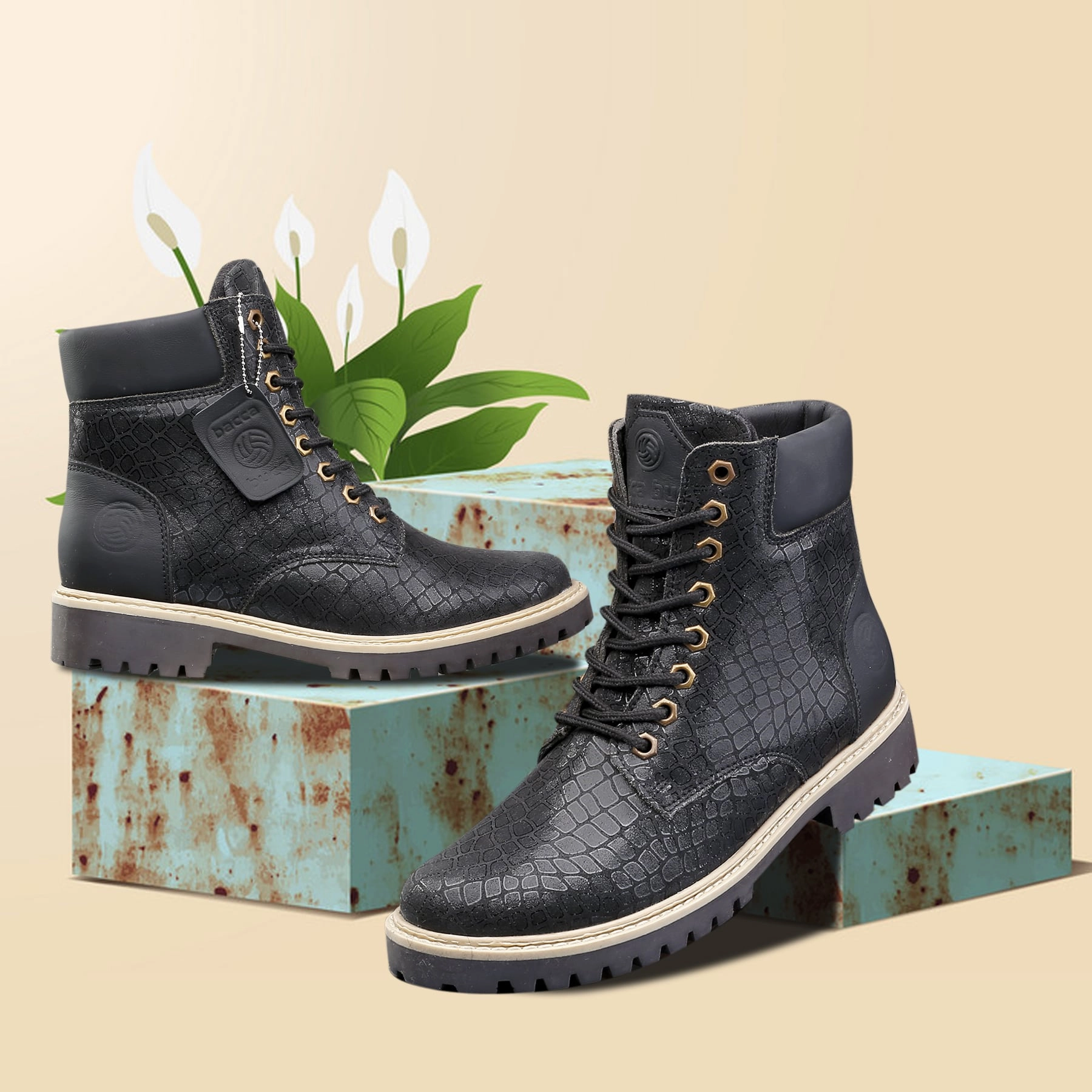 Bacca Bucci WOMEN Genuine-Leather High-Ankle Chukka Boots | Model Name: VIENNA cycling - specific advantages