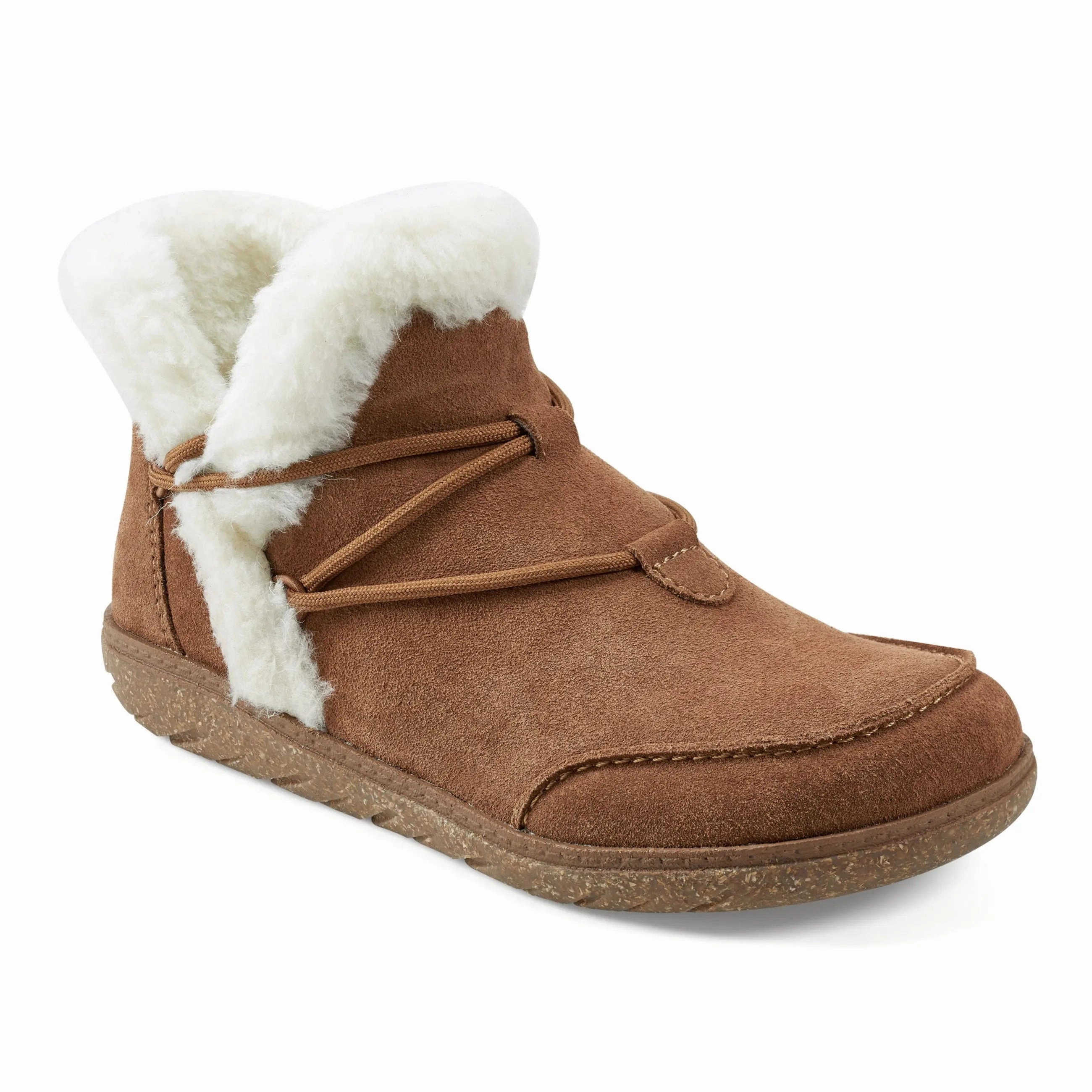 senior - style Wear resistant Fleet Cold Weather Lace-up Casual Booties