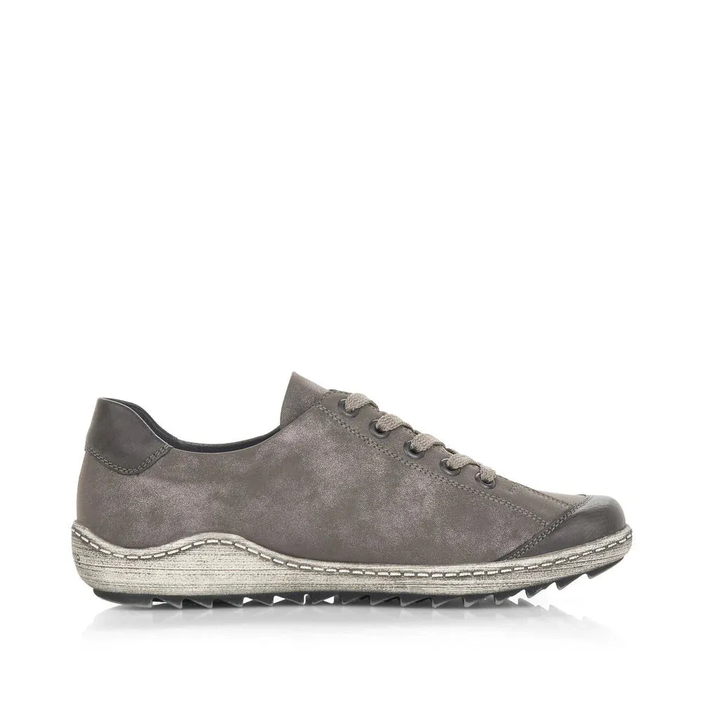 low - top Tension Balanced Lacing RIEKER WOMENS LIV  R1402-44 - GREY