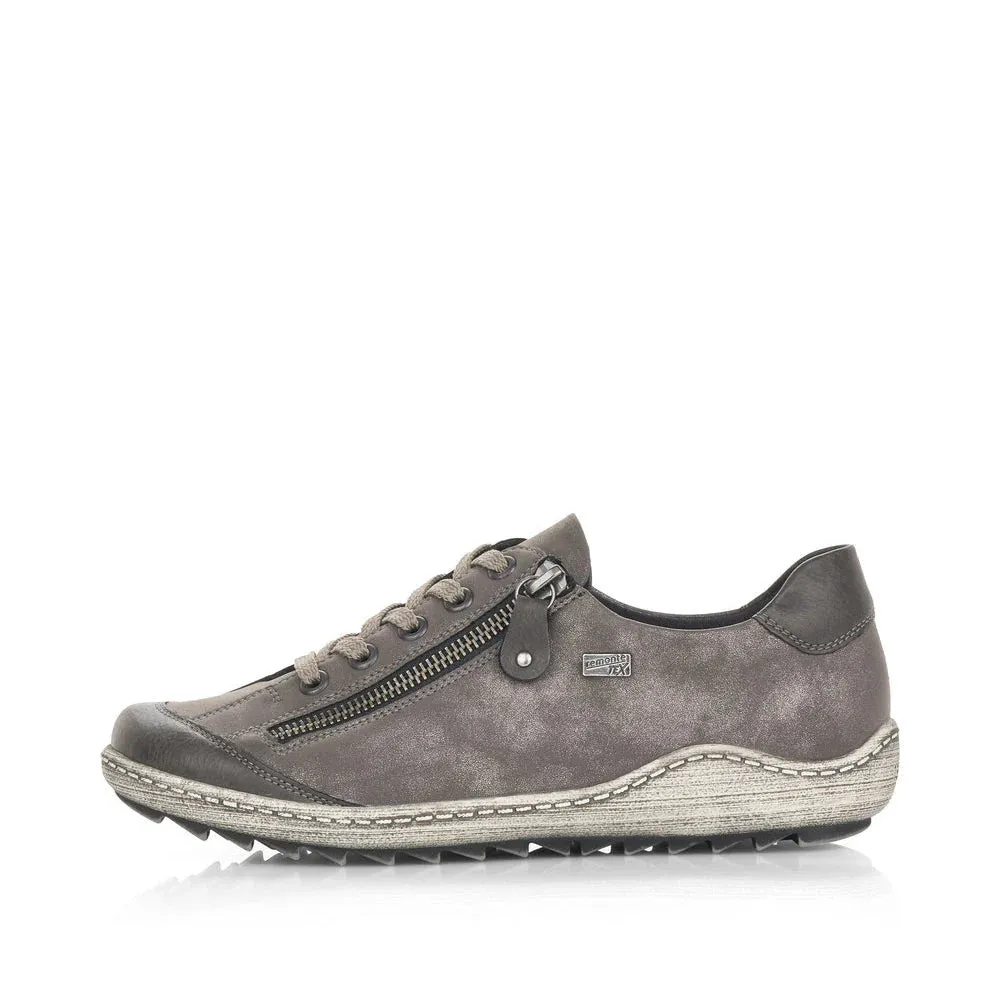 Vibrant Look Grippy Tread Pattern RIEKER WOMENS LIV  R1402-44 - GREY
