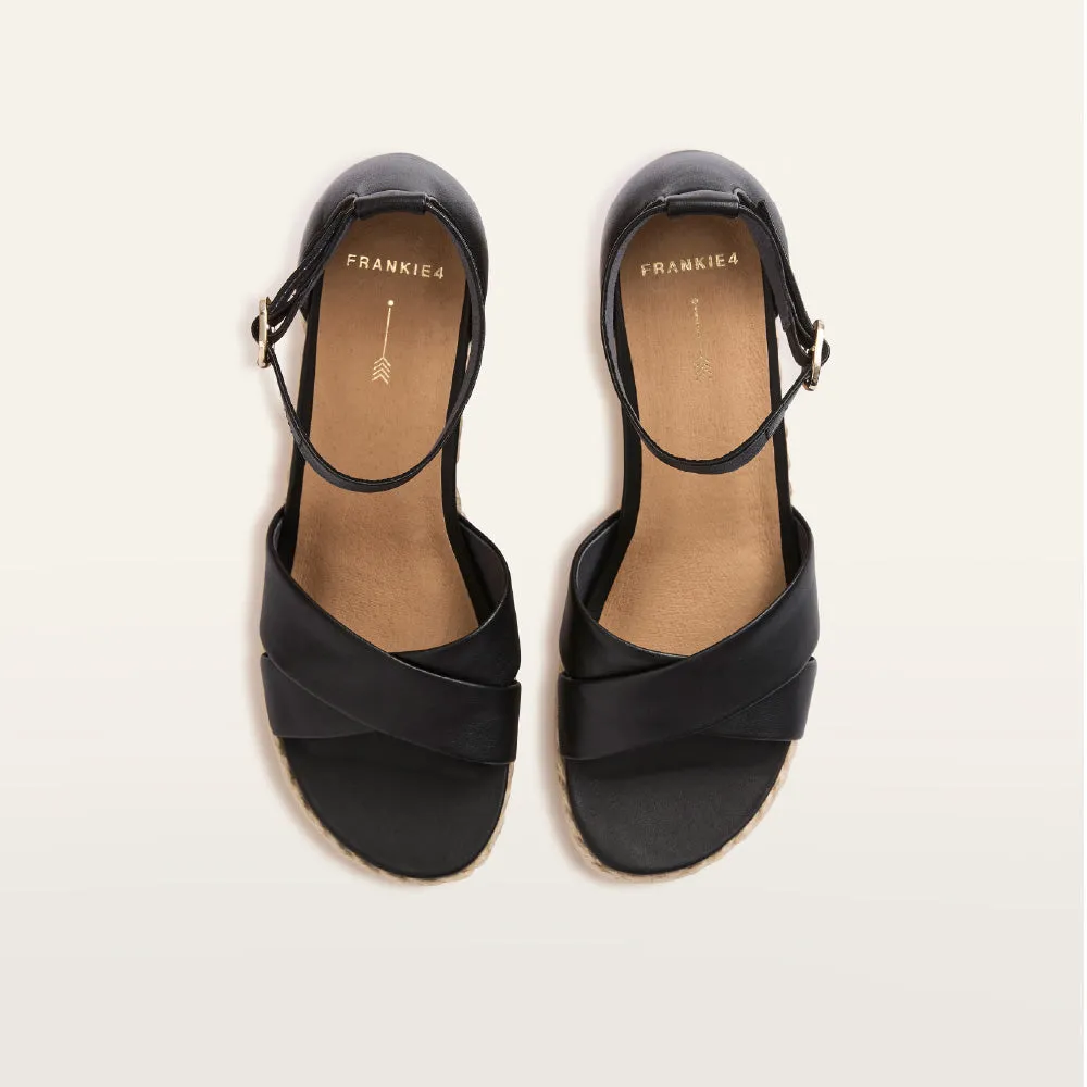 Open Toe Design Baker Black