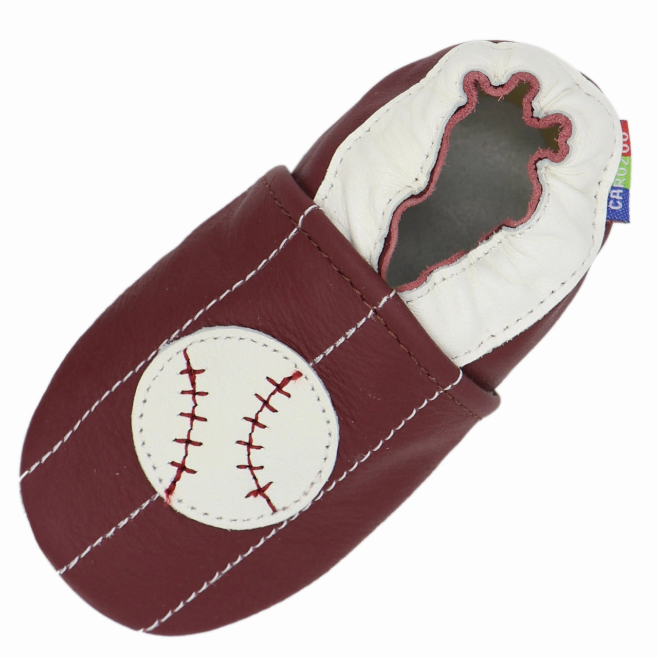 Baseball Dark Red up to 6 Years Old modern user Barefoot feel
