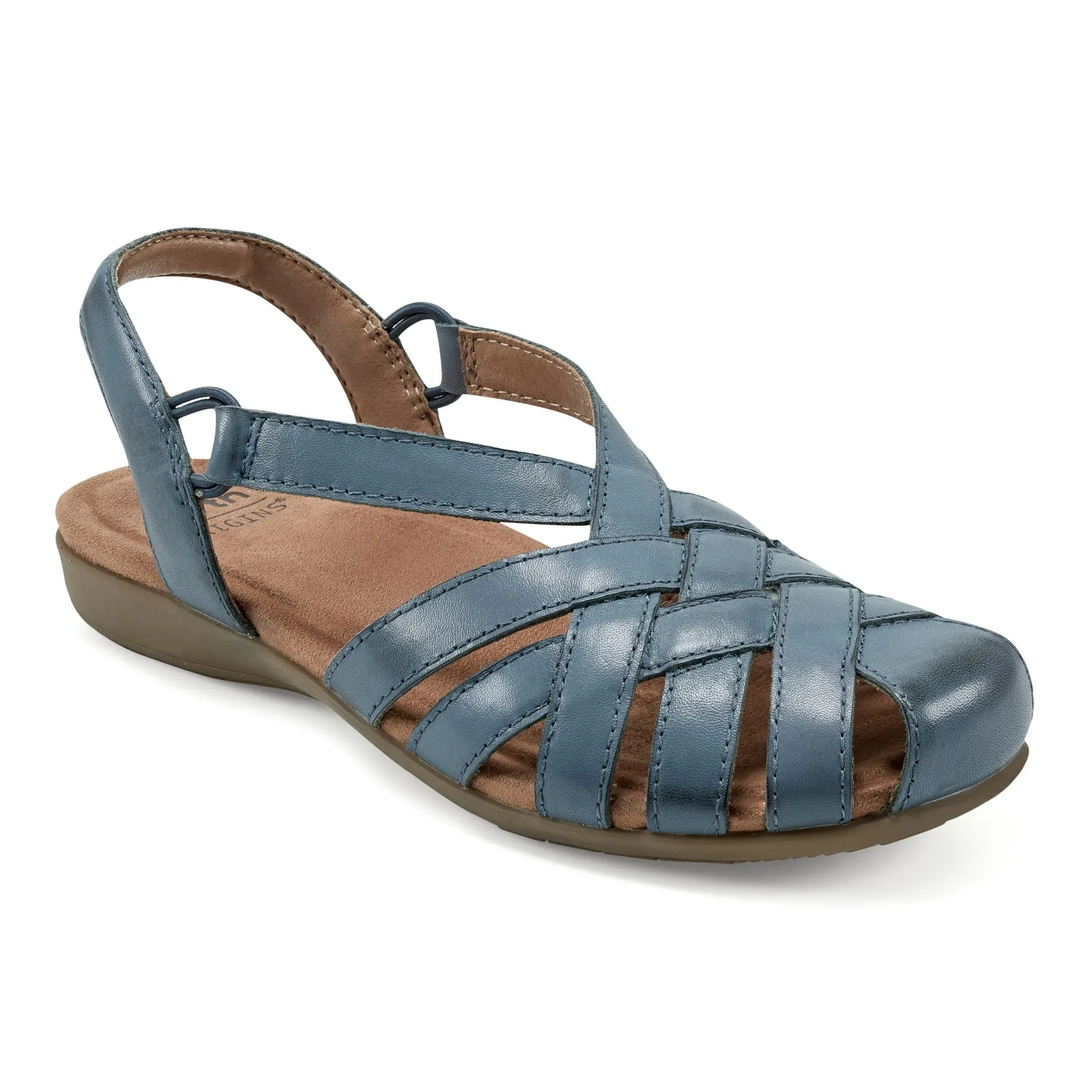 Berri Woven Casual Round Toe Slip-on Sandals Aerobic work - related features